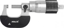 Микрометр 25- 50/0.01 шаг микровинта 1мм (ГРСИ №56983-14) Holex