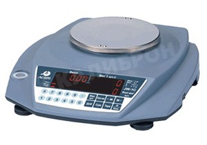 Лабораторные весы  JW-1-1500 с интерфейсом RS232C Acom