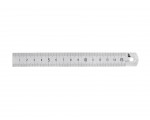 Линейка измерительная  150х19мм металлическая (госреестр № 74468-19)с повер. КЛБ