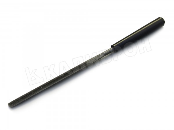 Надфиль трехгранный 160 №00 с ручкой SITOMO