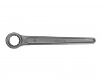 Ключ накидной односторонний 16 прямой длинная ручка HORTZ